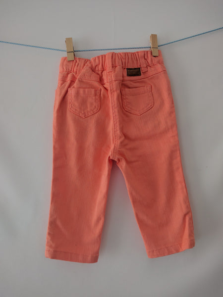 Pantalon couleur saumon