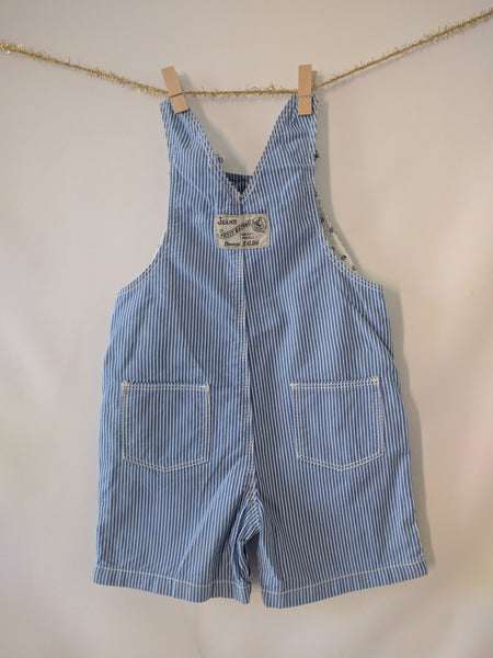 Salopette à rayures sans manches