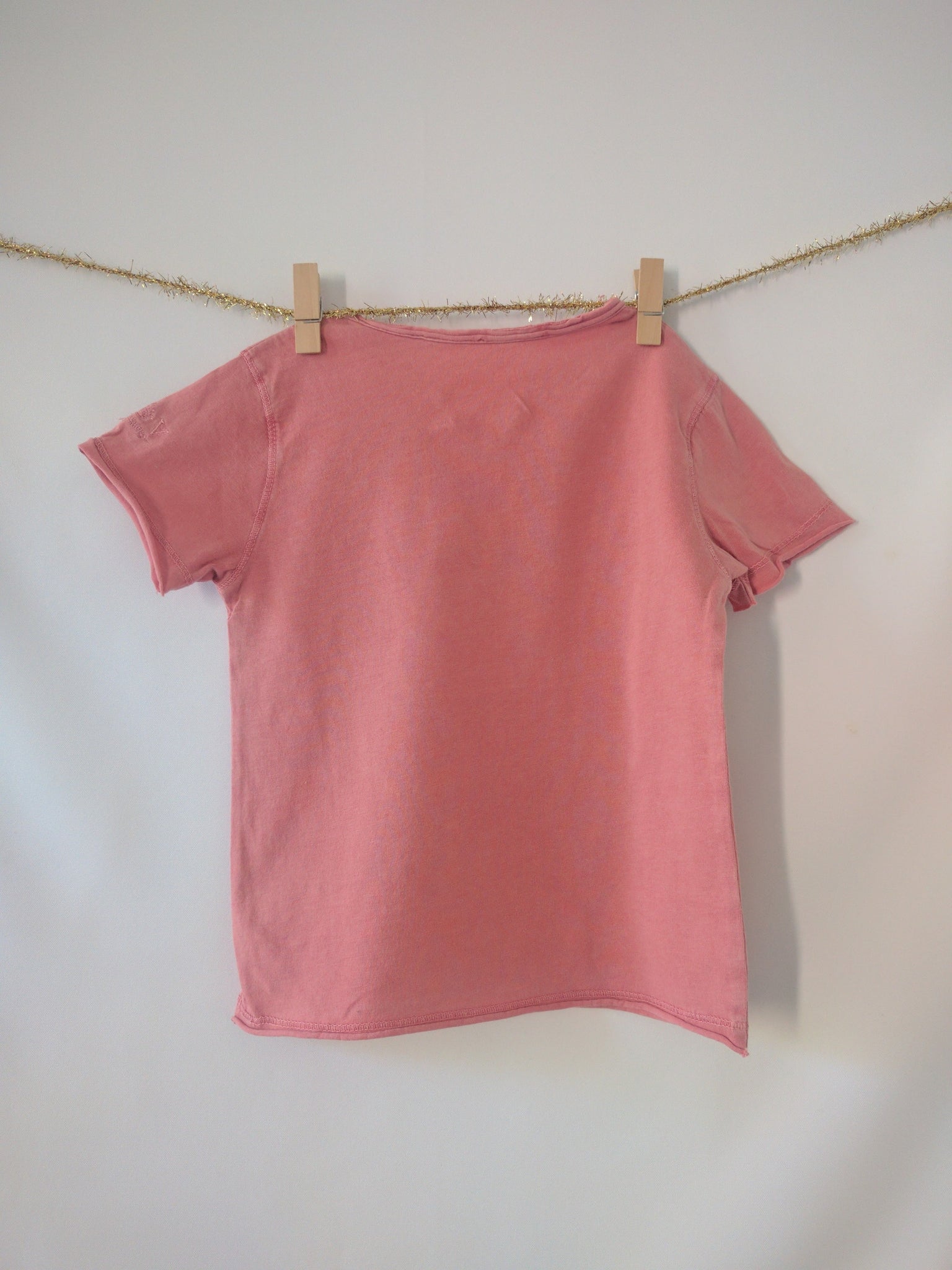 T-shirt Rose motif Loup
